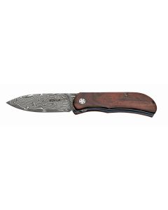 Böker Plus Exskelibur II Cocobolo Damascus Gentlemen's pocket knife, SKU 01BO223DAM, GTIN 4045011124501
