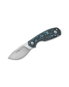 Viper Lille 1 Carbonfibre Arctic Storm Satin Elmax fixed knife, SKU VT4022FCA