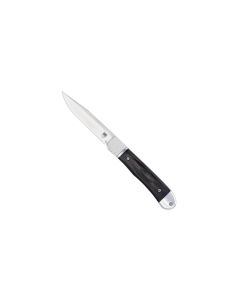 CobraTec Trapper Hidden Release Horn Black Automatic knife