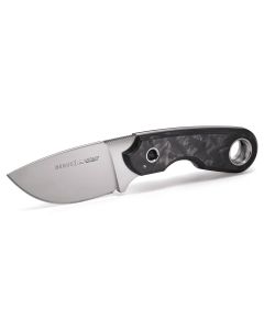 Viper Berus 1 Droppoint Marbled Carbon Fiber fixed knife, SKU VT4012FCM