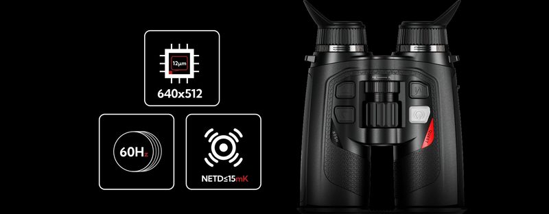 Nocpix Quest H50R binoculars sensor specifications