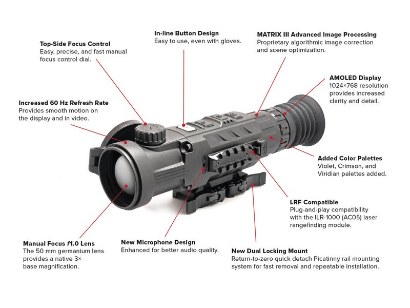 InfiRay RH50V2 features